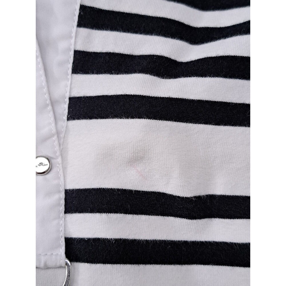 Ralph Lauren Yellow Tee & LRL Active Black & White Stripe Top Women's Size Large - Picture 15 of 15